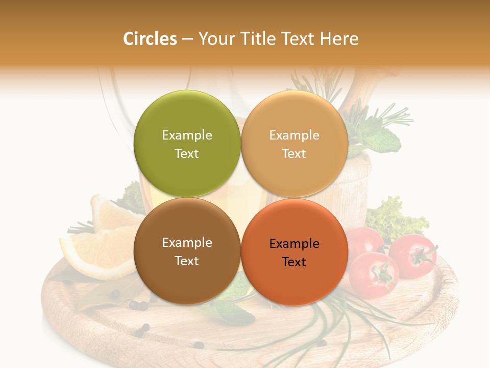 Olive Onion Ready PowerPoint Template