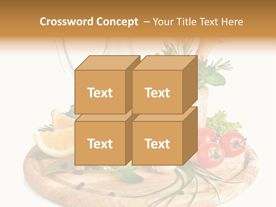 Olive Onion Ready PowerPoint Template