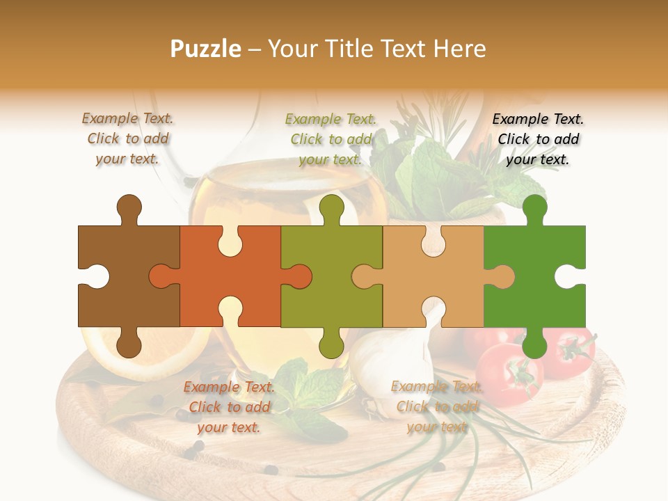 Olive Onion Ready PowerPoint Template