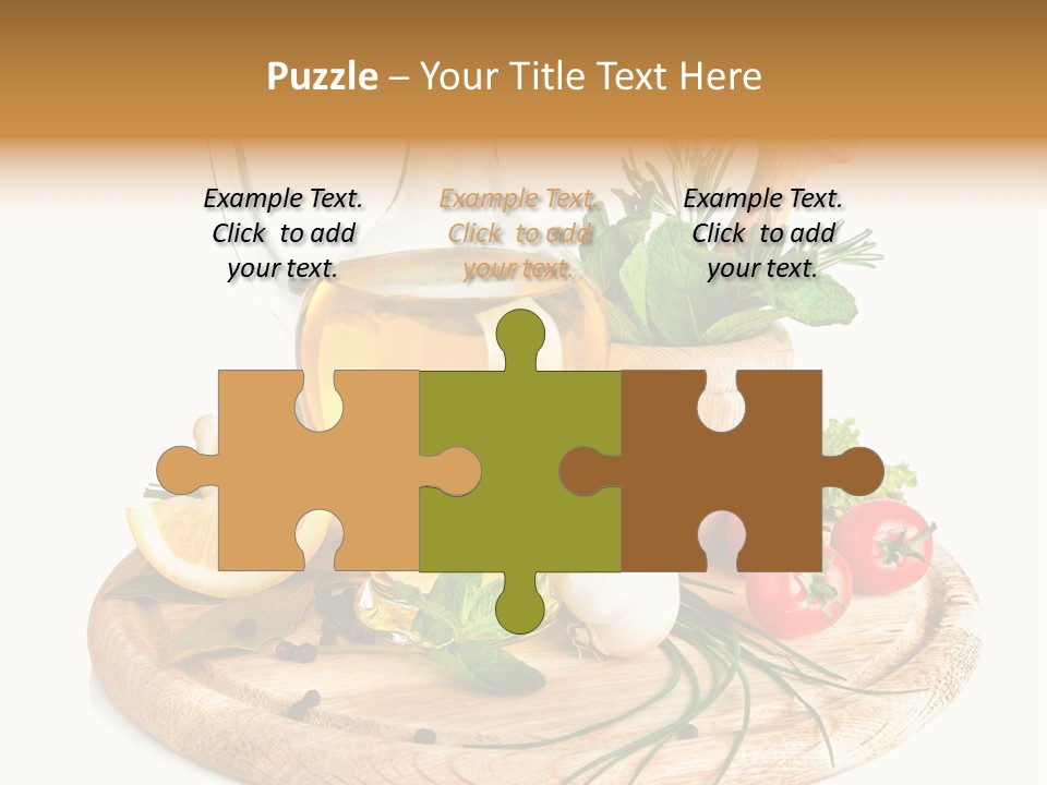 Olive Onion Ready PowerPoint Template