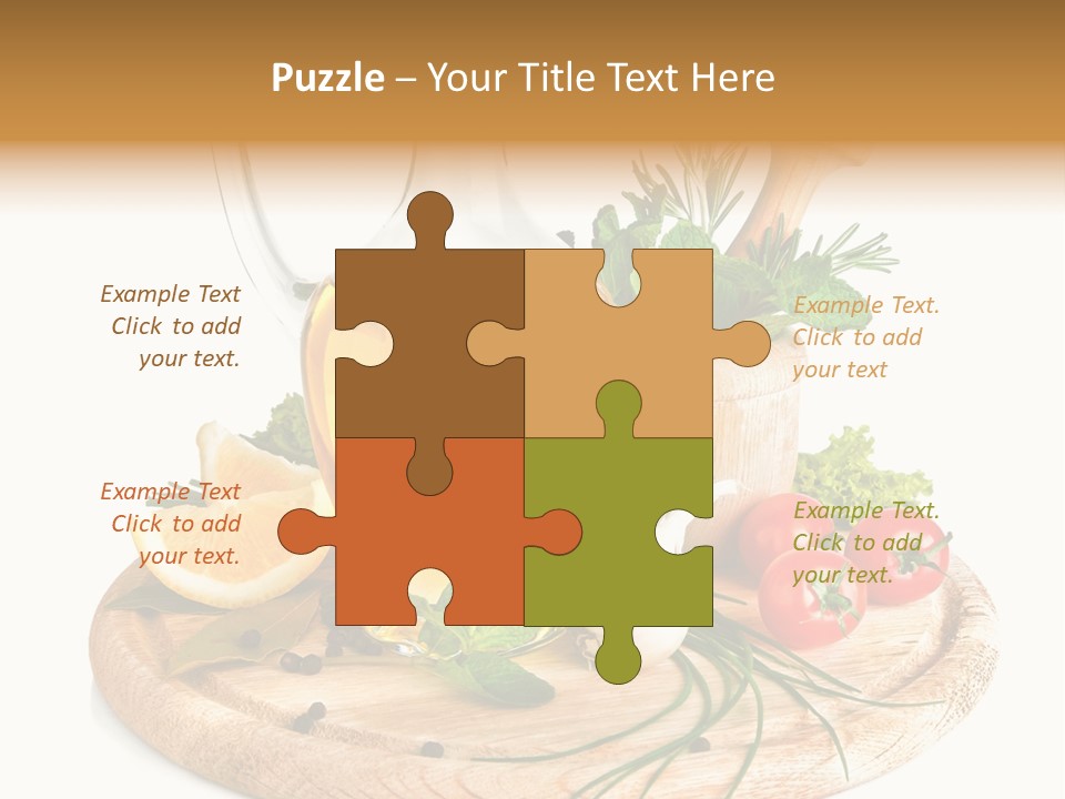 Olive Onion Ready PowerPoint Template