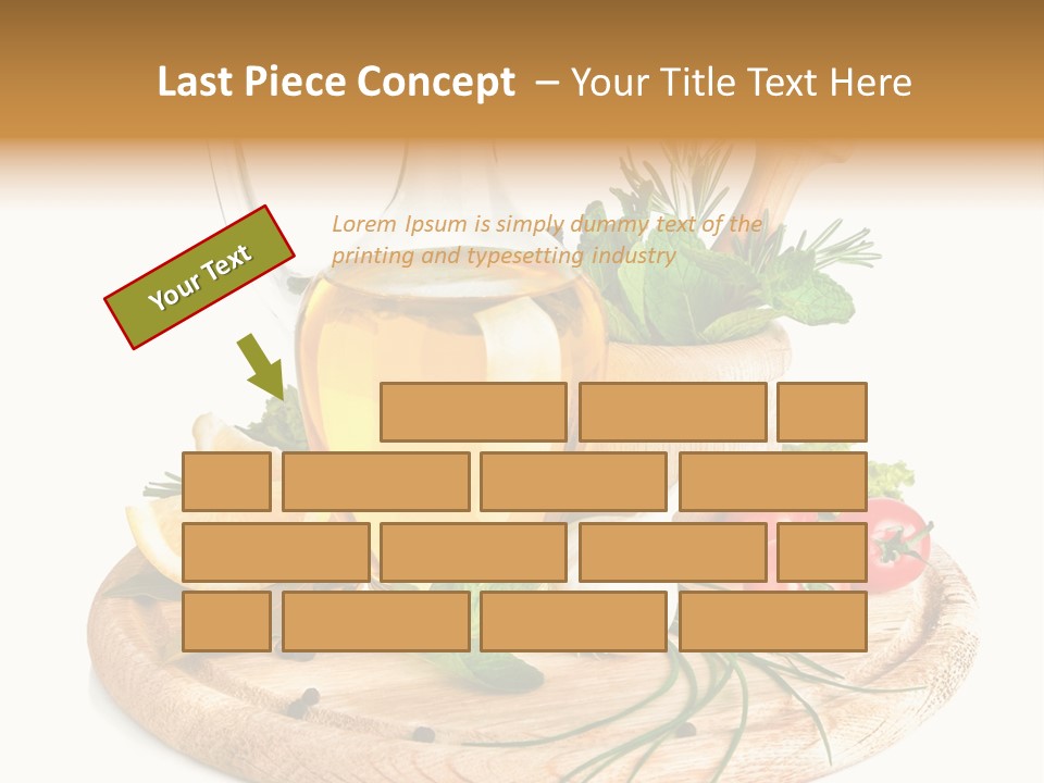 Olive Onion Ready PowerPoint Template