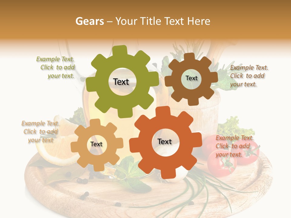 Olive Onion Ready PowerPoint Template