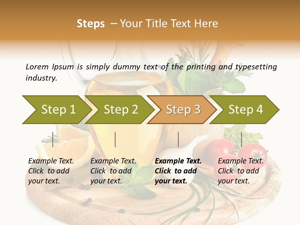 Olive Onion Ready PowerPoint Template