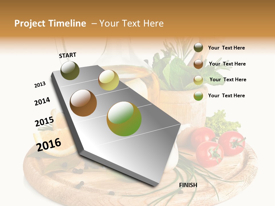 Olive Onion Ready PowerPoint Template