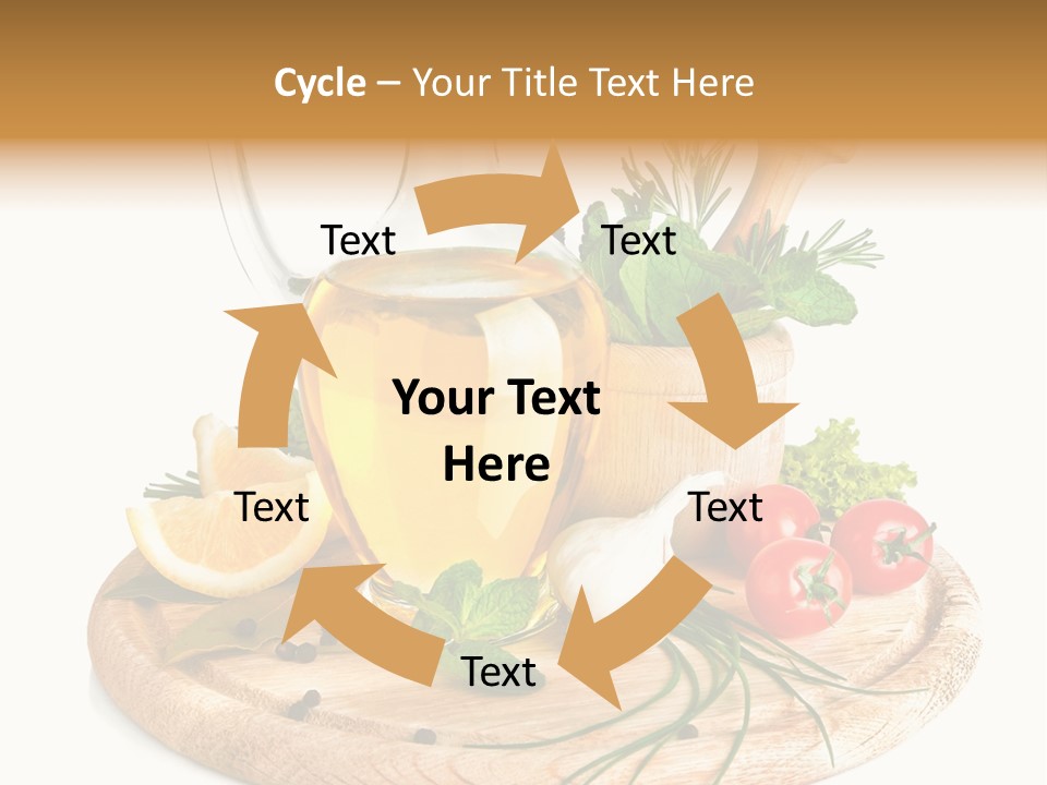 Olive Onion Ready PowerPoint Template