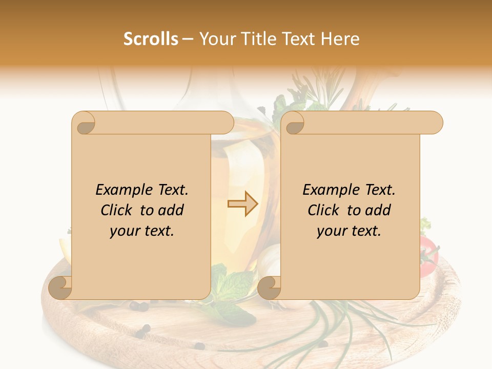 Olive Onion Ready PowerPoint Template