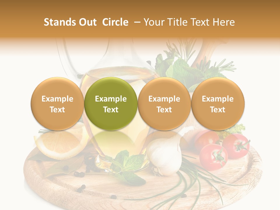 Olive Onion Ready PowerPoint Template