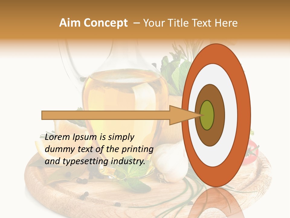 Olive Onion Ready PowerPoint Template