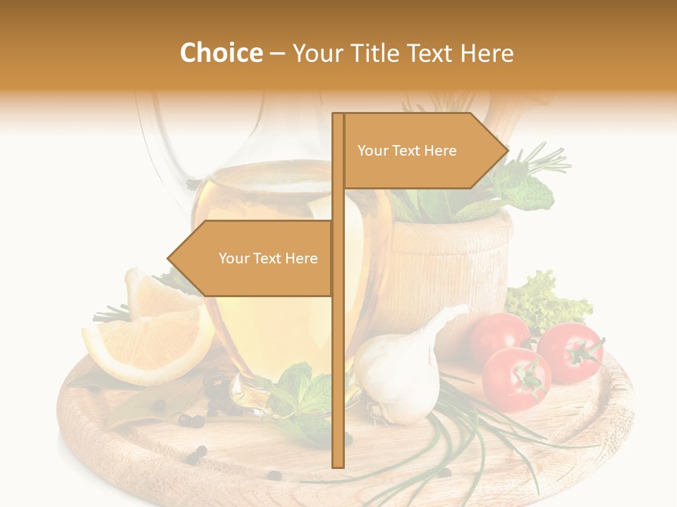 Olive Onion Ready PowerPoint Template