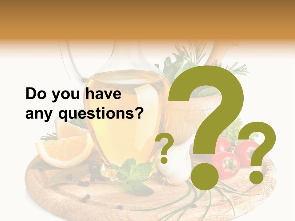 Olive Onion Ready PowerPoint Template