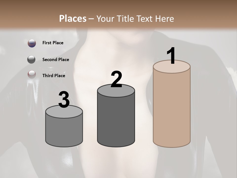 Steam Blond Fashion PowerPoint Template