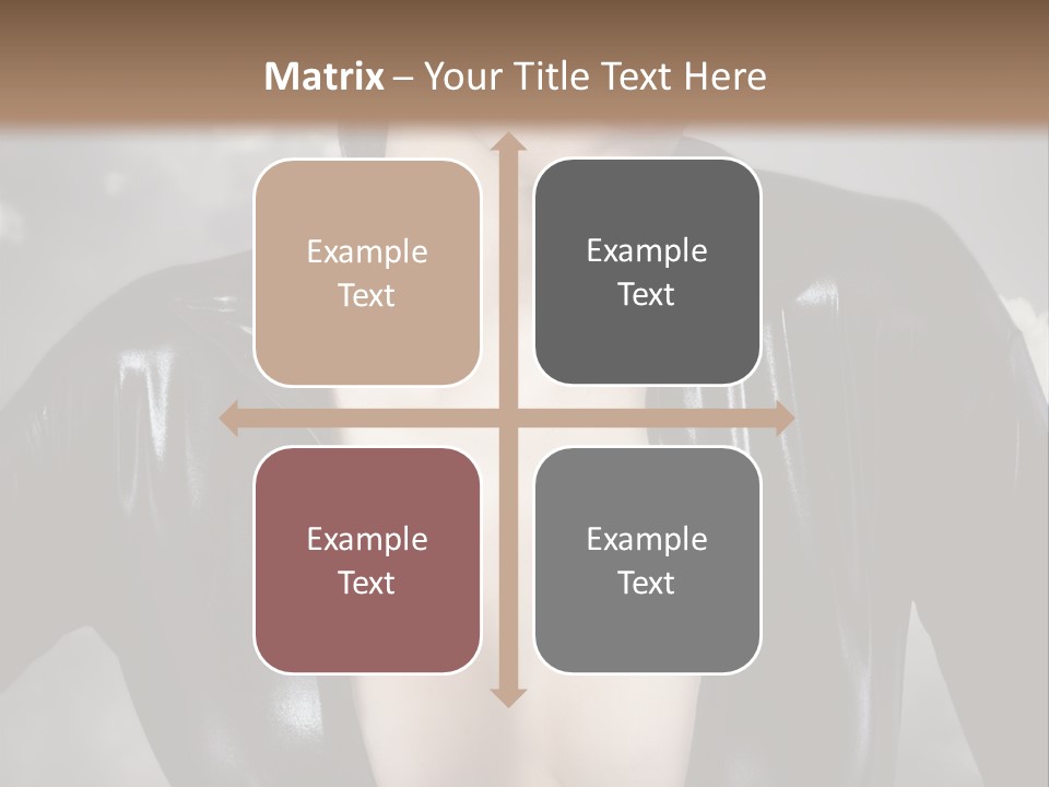 Steam Blond Fashion PowerPoint Template