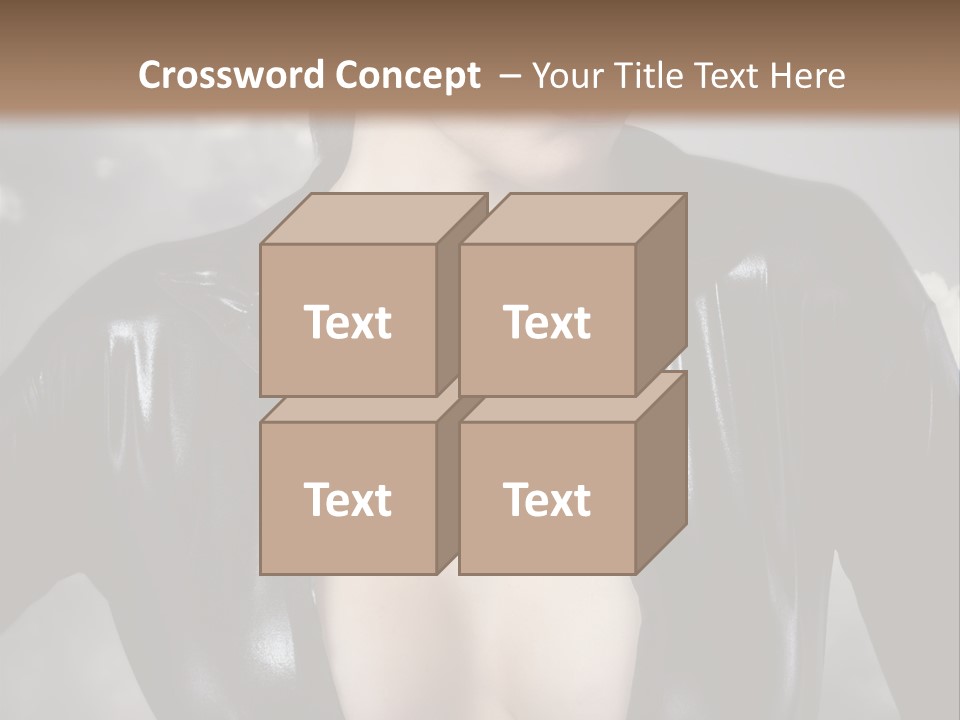 Steam Blond Fashion PowerPoint Template