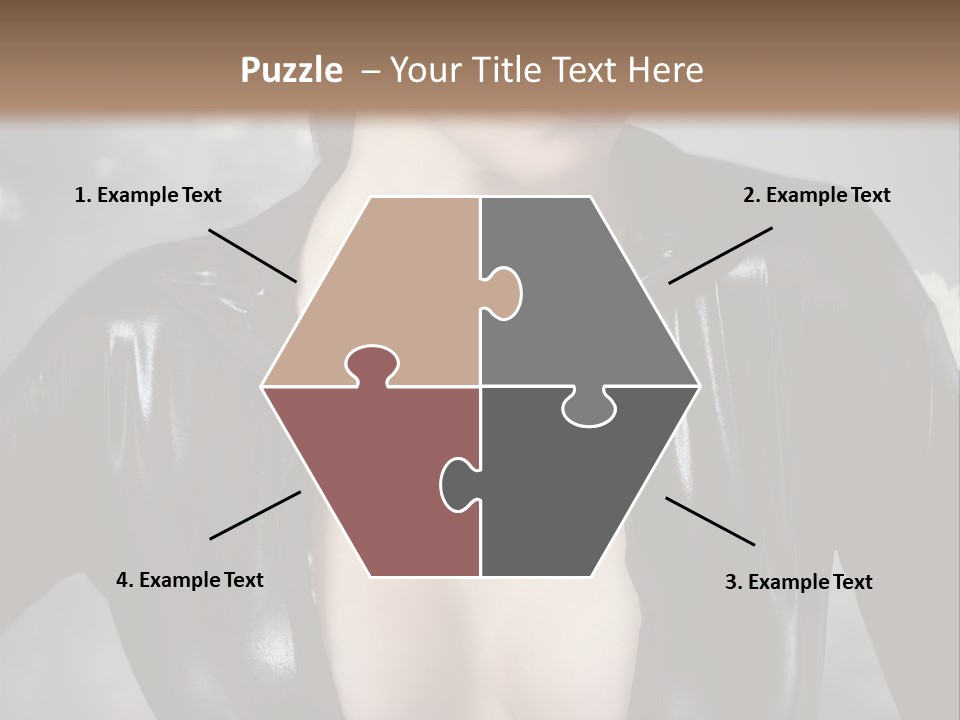 Steam Blond Fashion PowerPoint Template