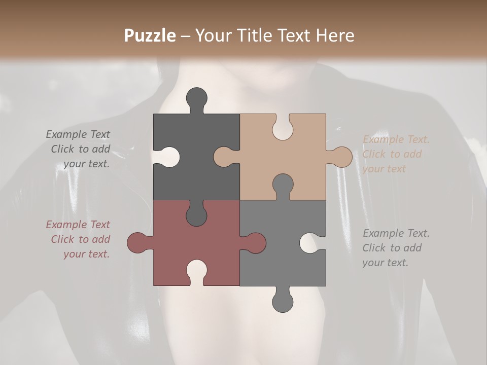 Steam Blond Fashion PowerPoint Template