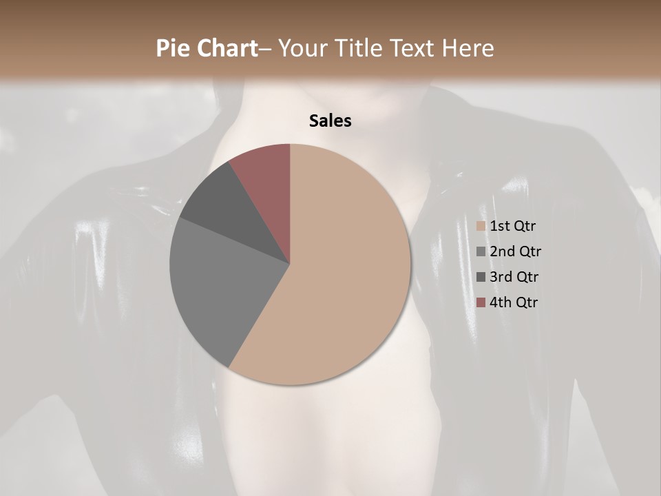 Steam Blond Fashion PowerPoint Template