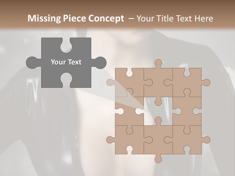 Steam Blond Fashion PowerPoint Template