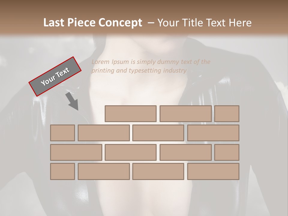 Steam Blond Fashion PowerPoint Template