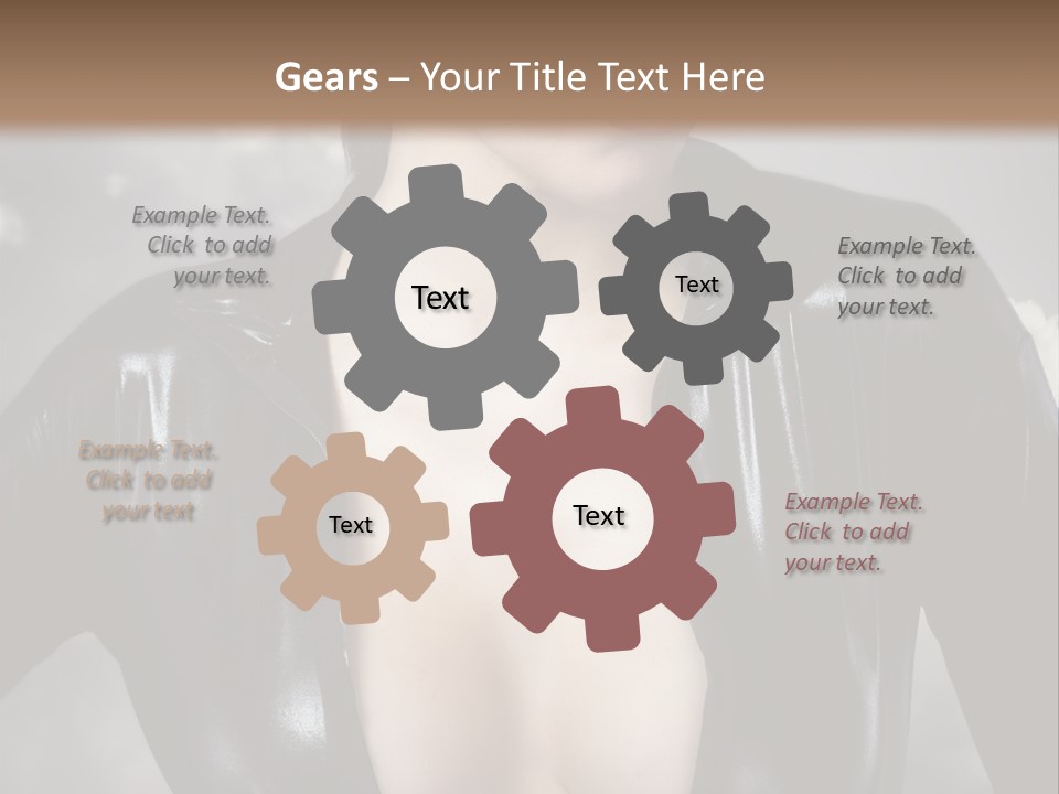 Steam Blond Fashion PowerPoint Template