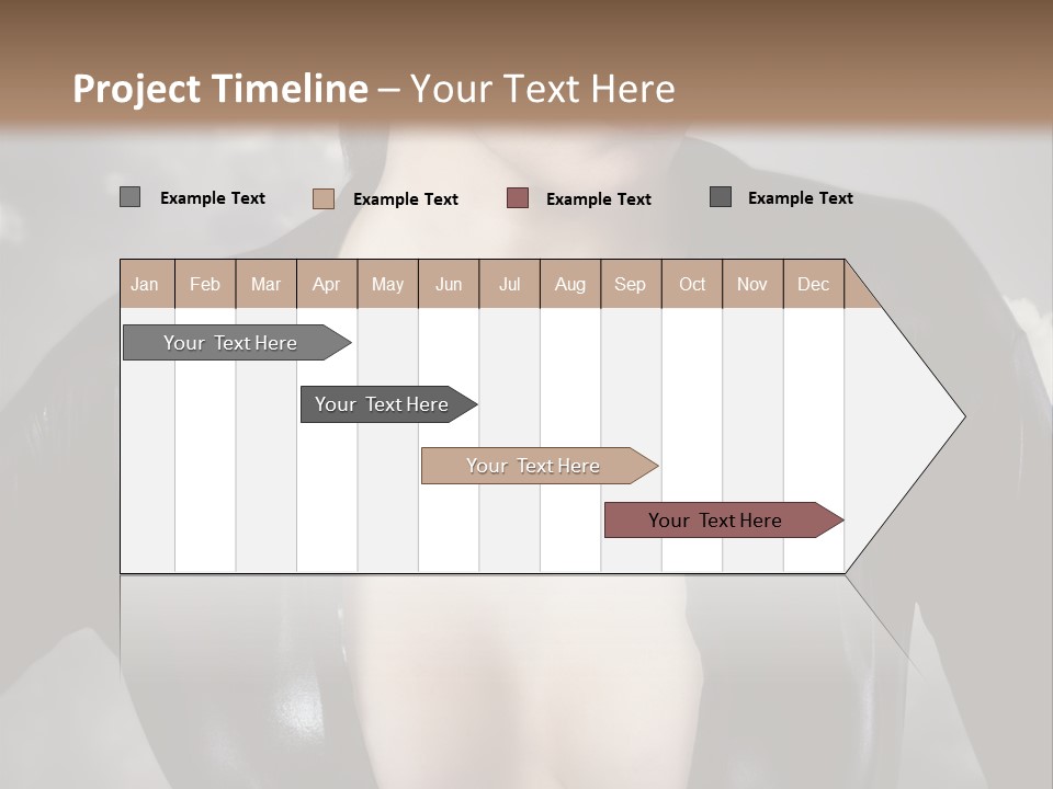 Steam Blond Fashion PowerPoint Template