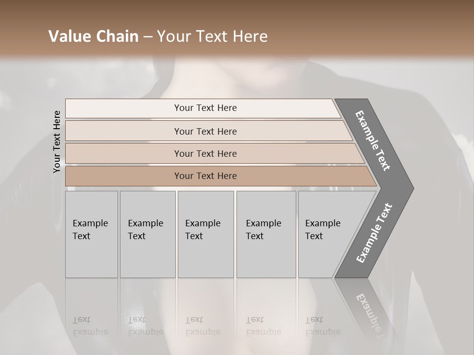 Steam Blond Fashion PowerPoint Template