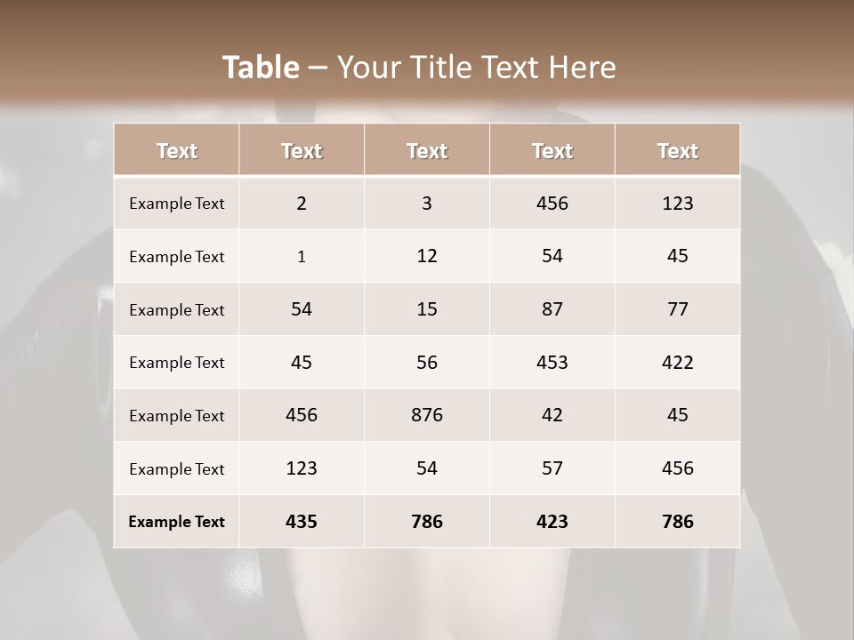 Steam Blond Fashion PowerPoint Template