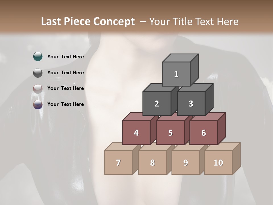 Steam Blond Fashion PowerPoint Template