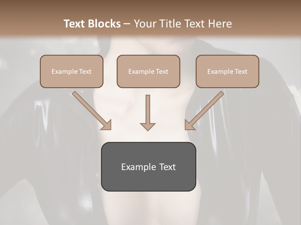 Steam Blond Fashion PowerPoint Template