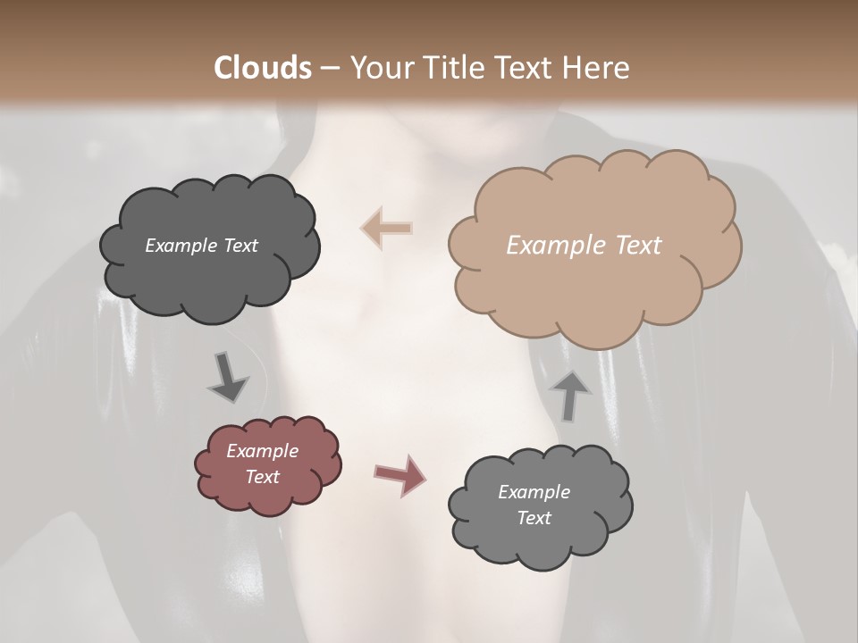 Steam Blond Fashion PowerPoint Template