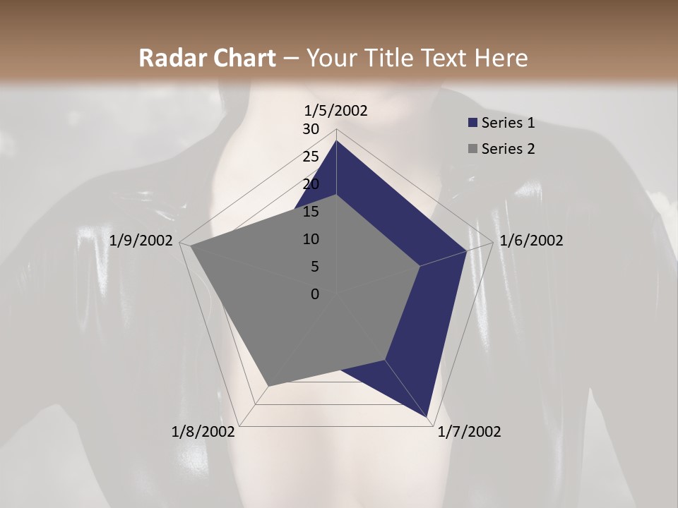 Steam Blond Fashion PowerPoint Template