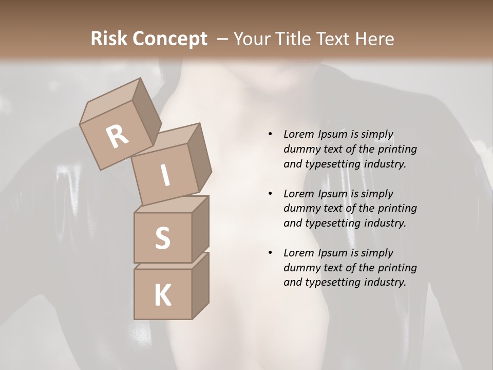 Steam Blond Fashion PowerPoint Template