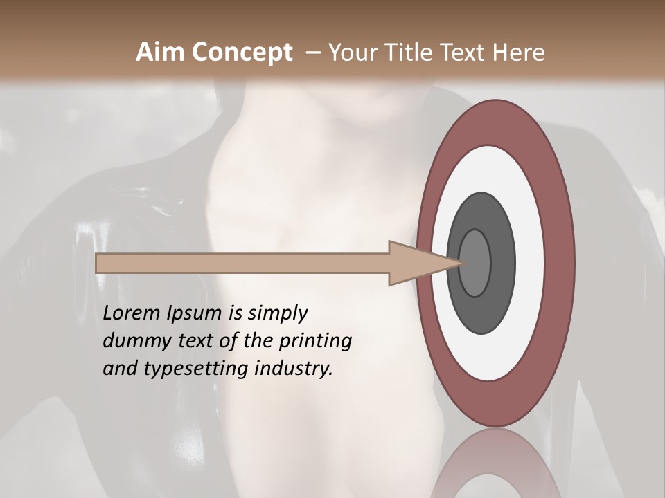 Steam Blond Fashion PowerPoint Template