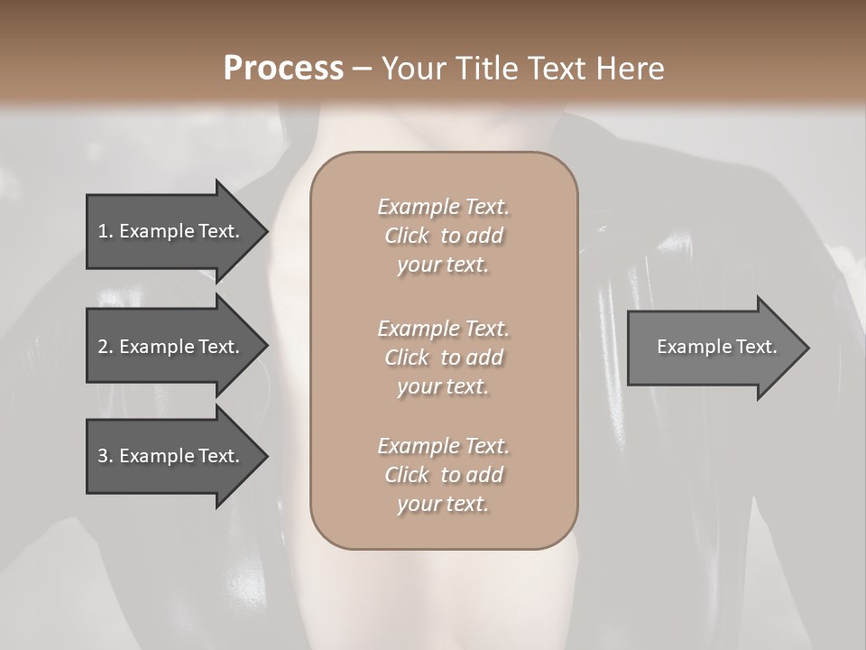 Steam Blond Fashion PowerPoint Template