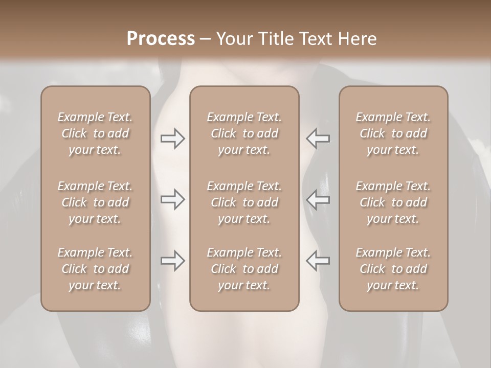 Steam Blond Fashion PowerPoint Template