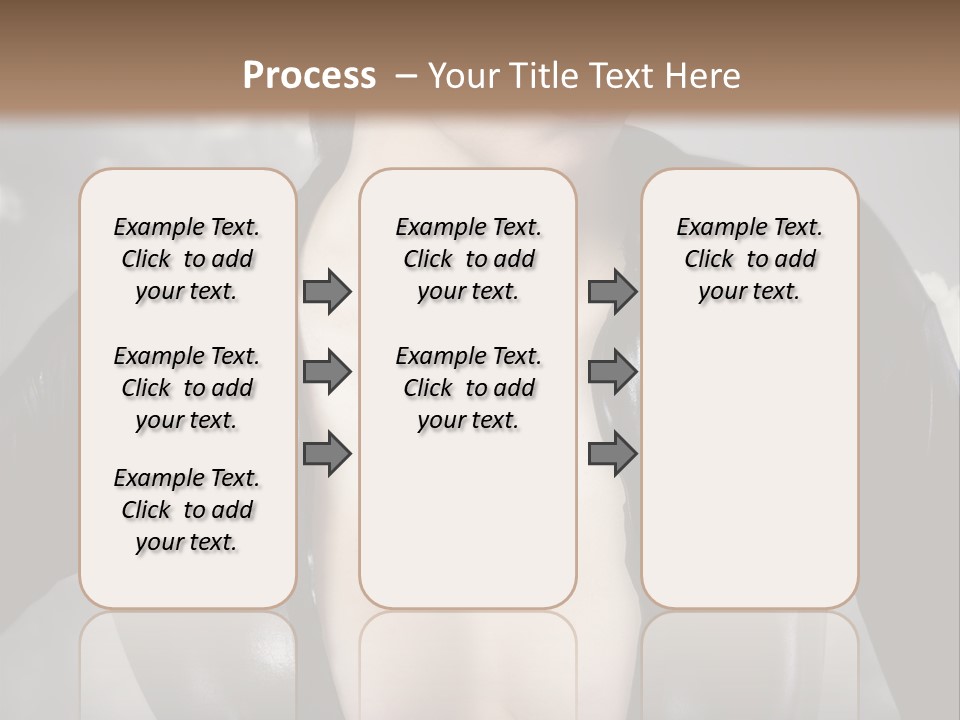 Steam Blond Fashion PowerPoint Template