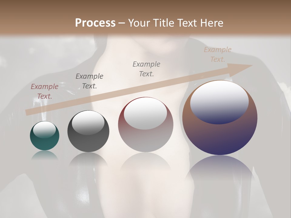 Steam Blond Fashion PowerPoint Template