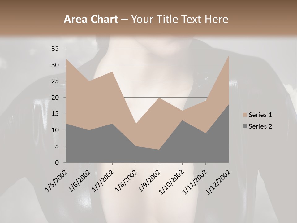 Steam Blond Fashion PowerPoint Template