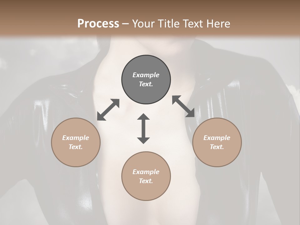 Steam Blond Fashion PowerPoint Template