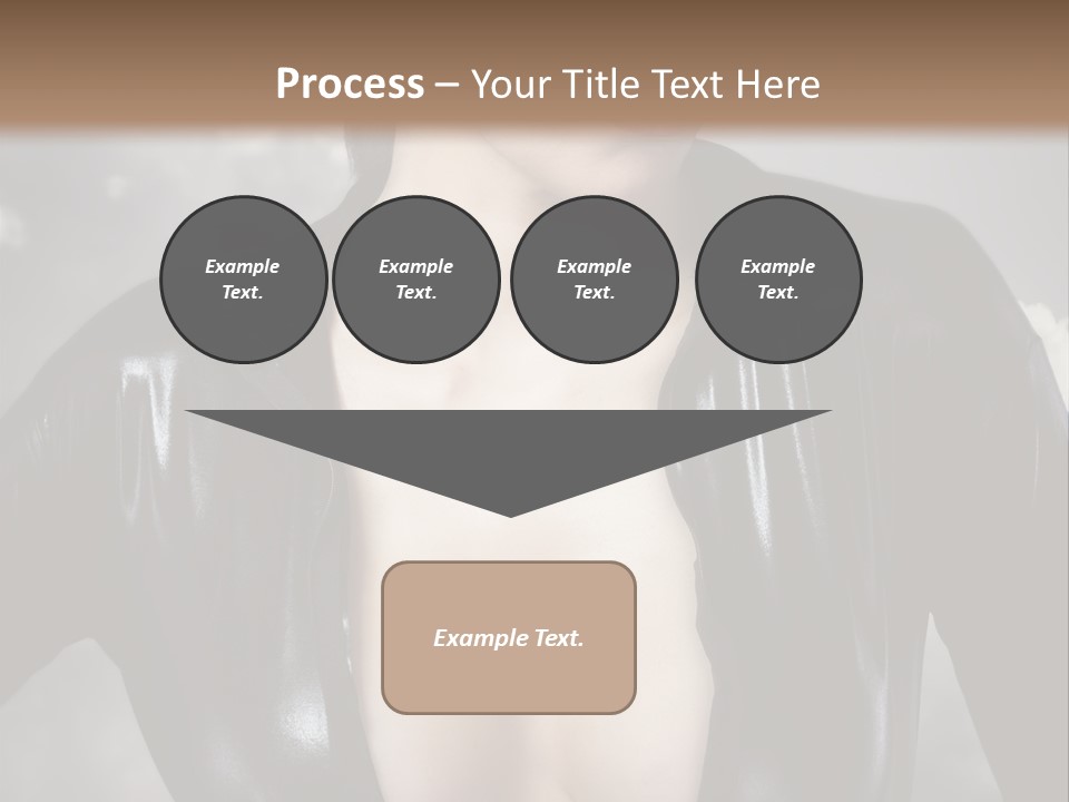 Steam Blond Fashion PowerPoint Template