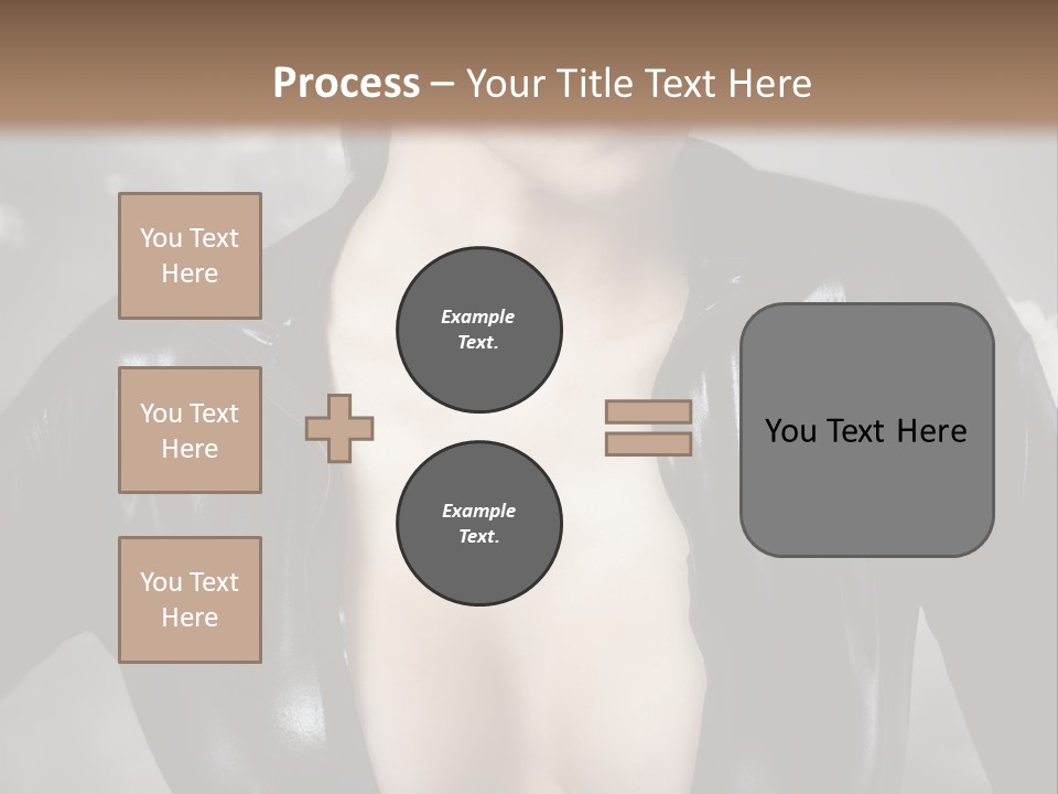 Steam Blond Fashion PowerPoint Template