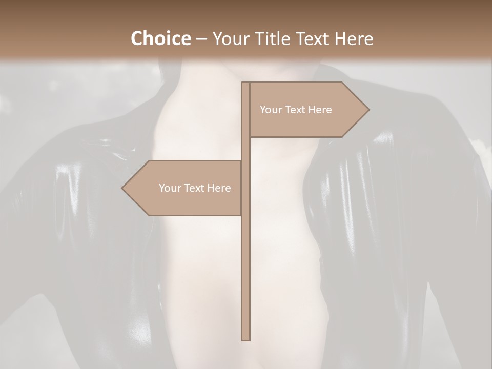 Steam Blond Fashion PowerPoint Template