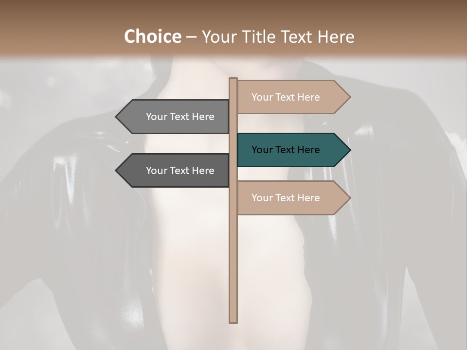 Steam Blond Fashion PowerPoint Template