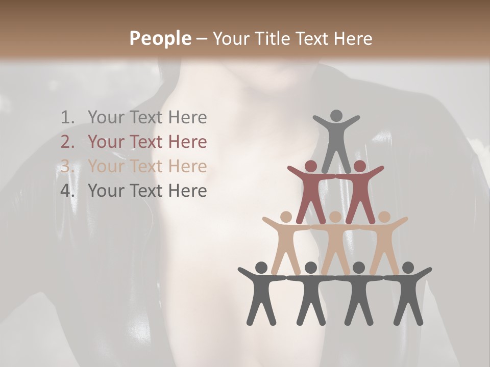 Steam Blond Fashion PowerPoint Template