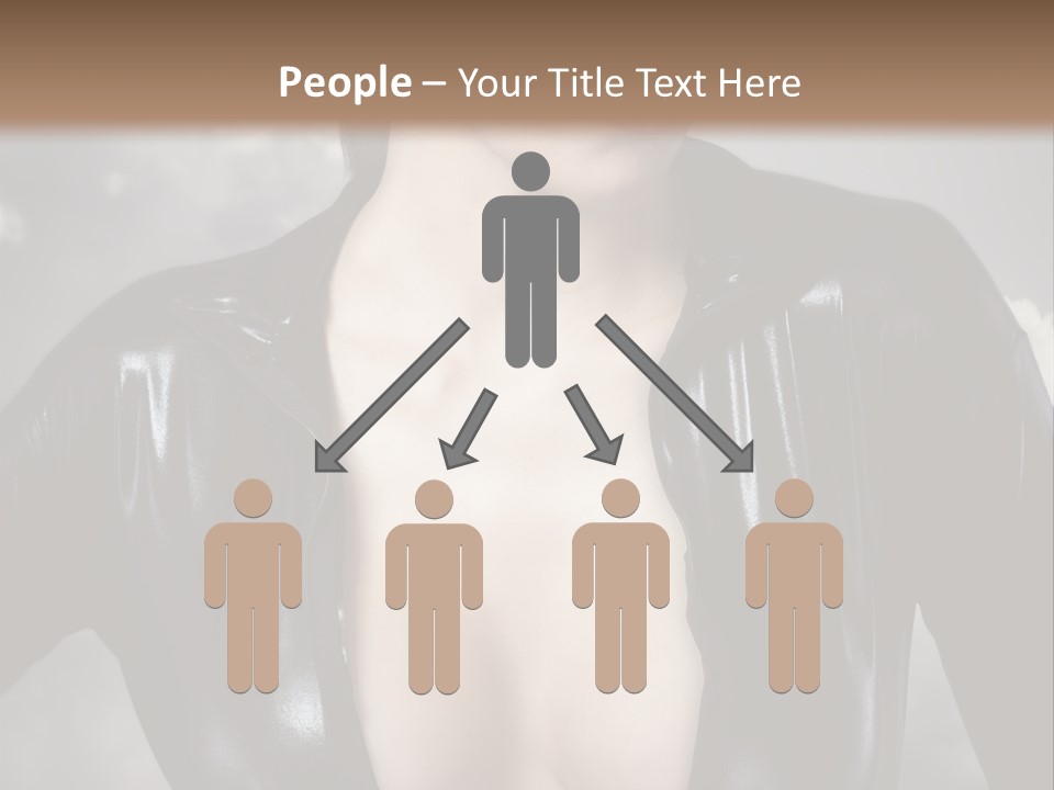 Steam Blond Fashion PowerPoint Template