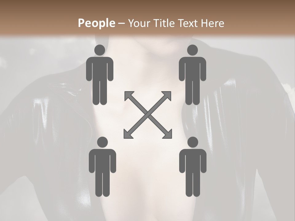 Steam Blond Fashion PowerPoint Template