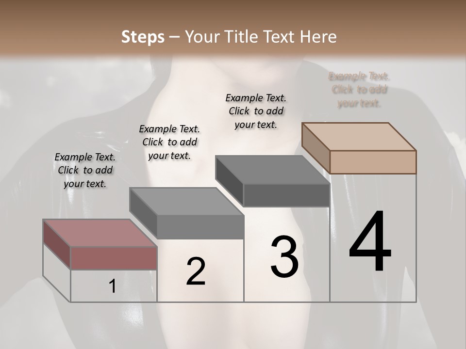 Steam Blond Fashion PowerPoint Template