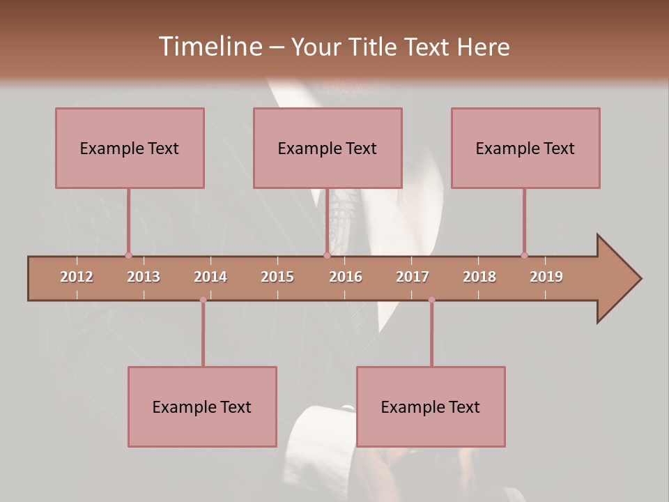Suit Spy Black PowerPoint Template