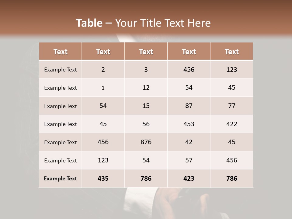 Suit Spy Black PowerPoint Template