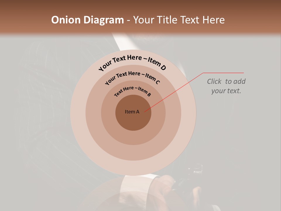 Suit Spy Black PowerPoint Template